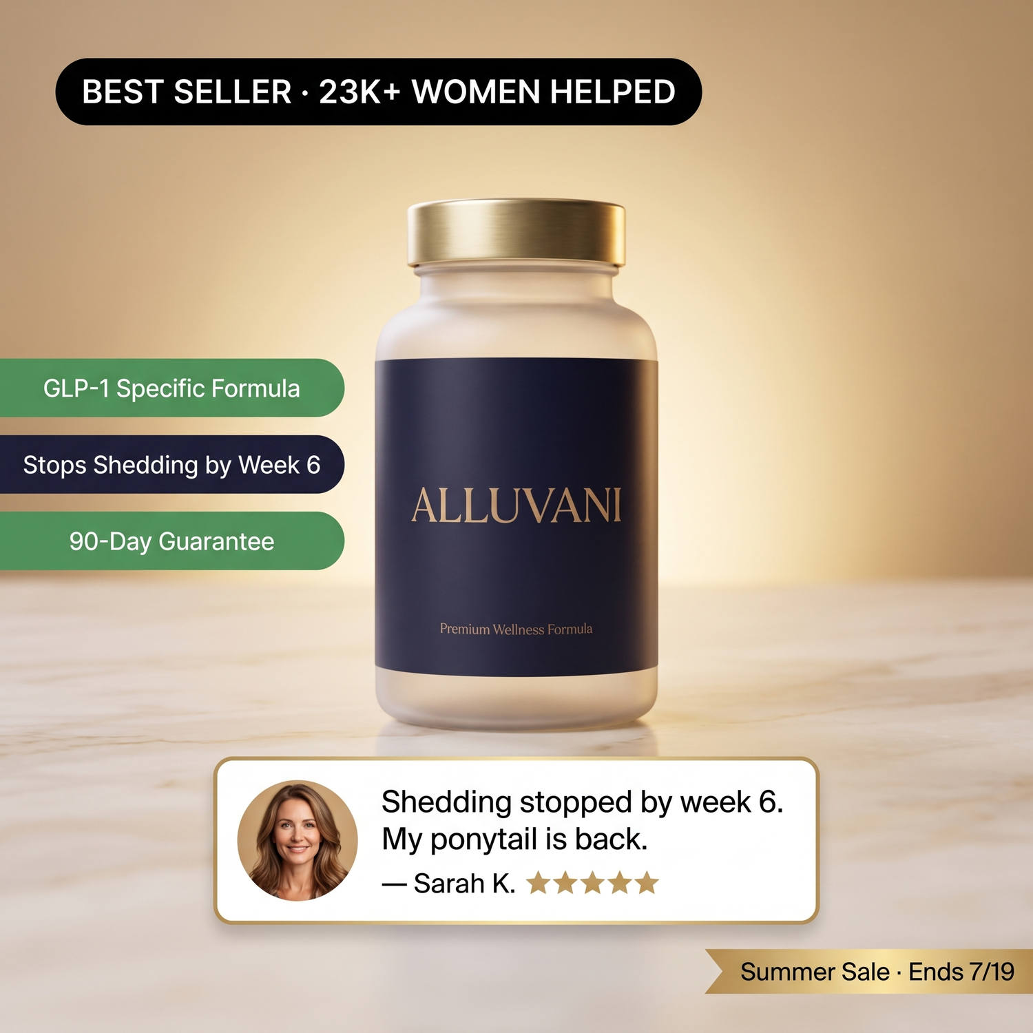 Alluvani GLP-1 Hair Support