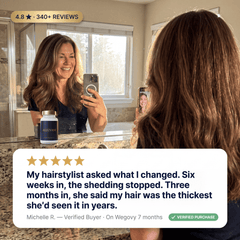 Verified 5-star customer review - 4.8 stars from 340+ Alluvani reviews